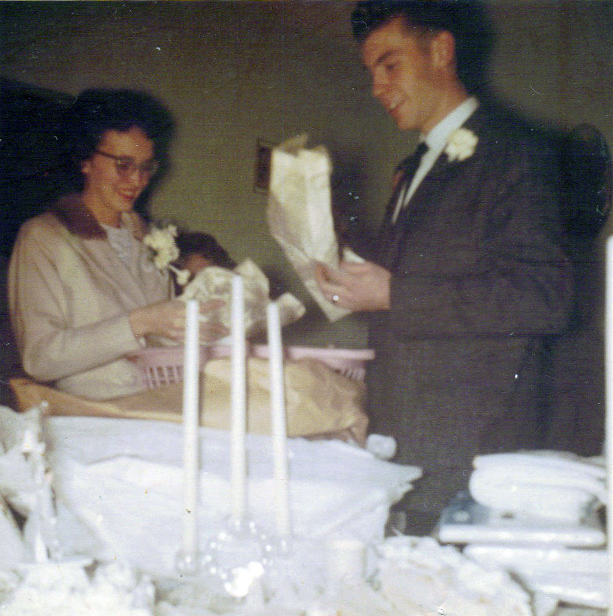 BettyAnn and Nelson Wedding Day (3) 1960